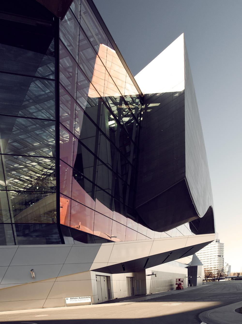 Architekturfotografie_BMW_Welt_München_Aussenansicht